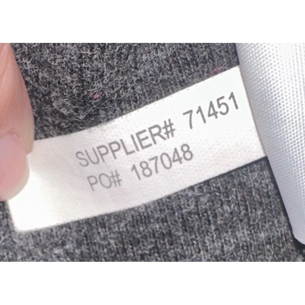 Polo Ralph Lauren Mens‎ XXL Charcoal Gray 1/4 Zip Cotton Knit Pullover Sweater
